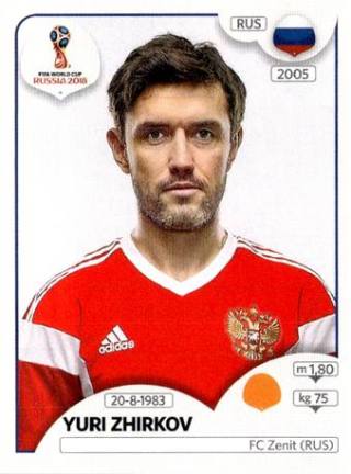 Juri Walentinowitsch Schirkow – FIFA World Cup 2018 Russia, n. 44