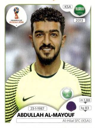 Abdullah al-Mayouf – FIFA World Cup 2018 Russia, Nr. 54