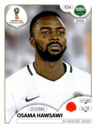 Osama Hawsawi – FIFA World Cup 2018 Russia, Nr. 55