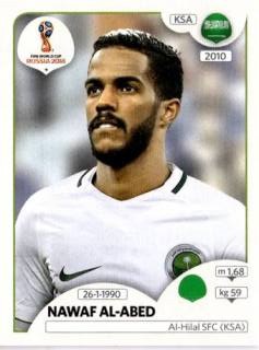 Nawaf Al Abed – FIFA World Cup 2018 Russia, Nr. 68