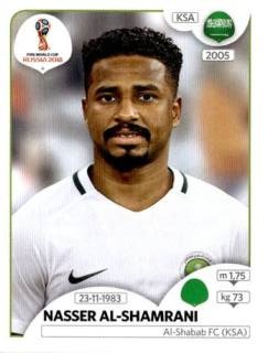 Nasser Al-Shamrani – FIFA World Cup 2018 Russia, Nr. 70