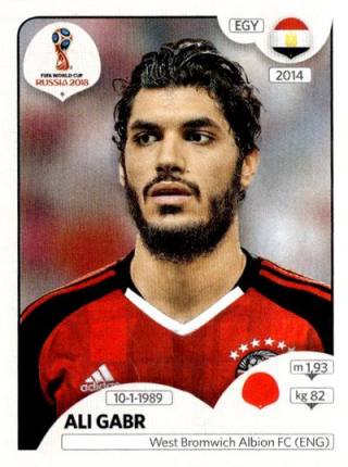 Ali Gabr – FIFA World Cup 2018 Russia, Nr. 75