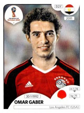 Omar Gaber – FIFA World Cup 2018 Russia, Nr. 77