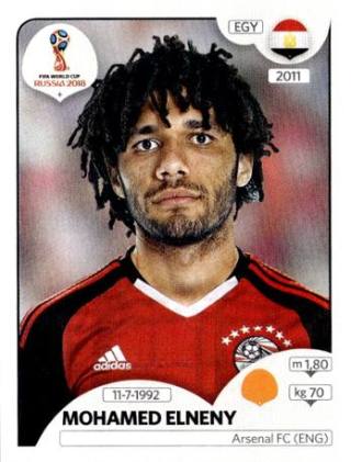 Mohamed Elneny – FIFA World Cup 2018 Russia, Nr. 85