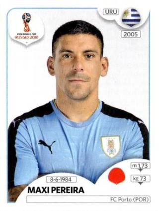 Maxi Pereira – FIFA World Cup 2018 Russia, Nr. 95