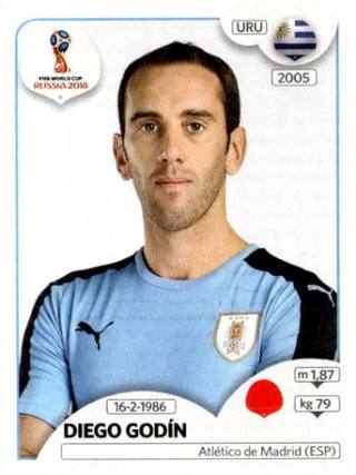 Diego Godín – FIFA World Cup 2018 Russia, nr 96