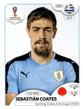 Sebastián Coates – FIFA World Cup 2018 Russia, Nr. 99
