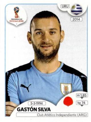 Gastón Silva – FIFA World Cup 2018 Russia, Nr. 100