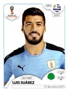 Luis Suárez – FIFA World Cup 2018 Russia, Nr. 109