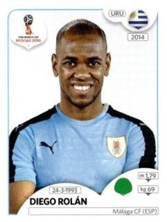 Diego Rolán – FIFA World Cup 2018 Russia, Nr. 111