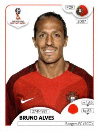 Bruno Alves – FIFA World Cup 2018 Russia, Nr. 115