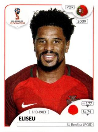 Eliseu – FIFA World Cup 2018 Russia, Nr. 118