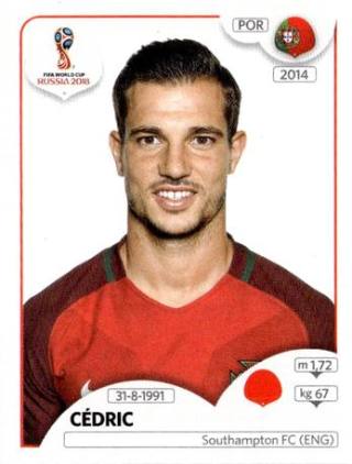 Cédric Soares – FIFA World Cup 2018 Russia, Nr. 119