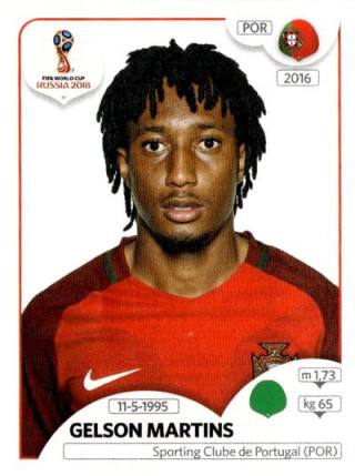 Gelson Martins – FIFA World Cup 2018 Russia, n. 129