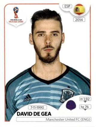 David de Gea – FIFA World Cup 2018 Russia, Nr. 134