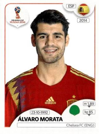 Álvaro Morata – FIFA World Cup 2018 Russia, Nr. 149