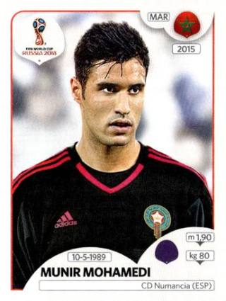 Munir El Kajoui – FIFA World Cup 2018 Russia, Nr. 154