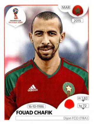 Fouad Chafik – FIFA World Cup 2018 Russia, Nr. 158