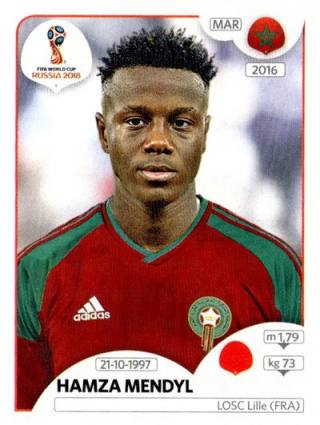 Hamza Mendyl – FIFA World Cup 2018 Russia, Nr. 159