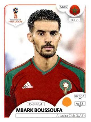 Mbark Boussoufa – FIFA World Cup 2018 Russia, Nr. 161