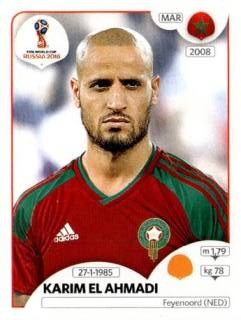 Karim El Ahmadi – FIFA World Cup 2018 Russia, Nr. 162