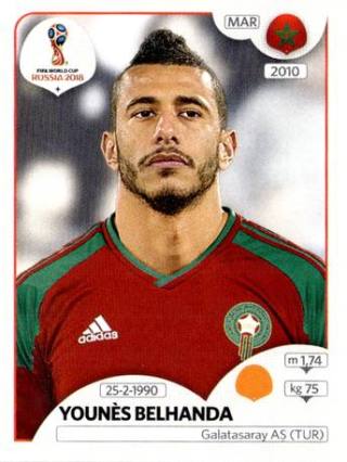 Younès Belhanda – FIFA World Cup 2018 Russia, Nr. 163