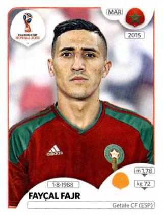 Fayçal Fajr – FIFA World Cup 2018 Russia, Nr. 165