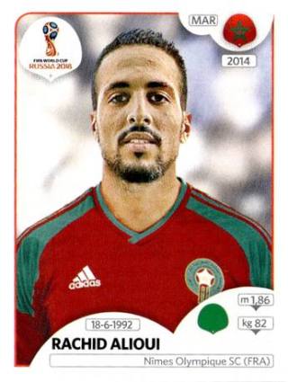 Rachid Alioui – FIFA World Cup 2018 Russia, Nr. 169