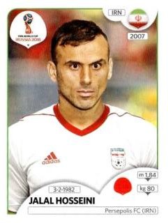 Jalal Hosseini – FIFA World Cup 2018 Russia, Nr. 177