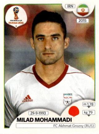 Milad Mohammadi – FIFA World Cup 2018 Russia, Nr. 178