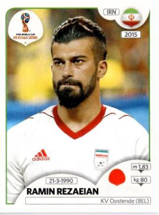 Ramin Rızayiyan – FIFA World Cup 2018 Russia, Nr. 180