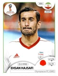 Ehsan Hajsafi – FIFA World Cup 2018 Russia, Nr. 181
