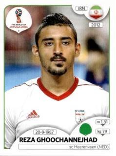 Reza Ghoochannejhad – FIFA World Cup 2018 Russia, Nr. 190