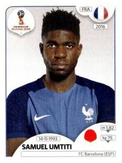 Samuel Umtiti – FIFA World Cup 2018 Russia, Nr. 198
