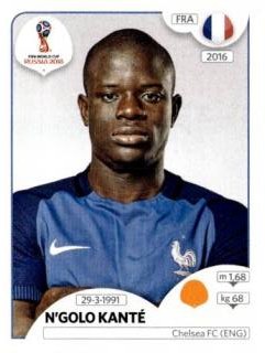 N’Golo Kanté – FIFA World Cup 2018 Russia, Nr. 202