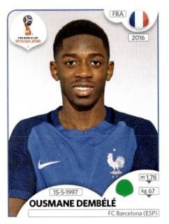 Ousmane Dembélé – FIFA World Cup 2018 Russia, Nr. 210
