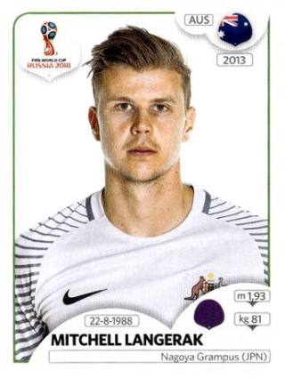 Mitchell Langerak – FIFA World Cup 2018 Russia, Nr. 215