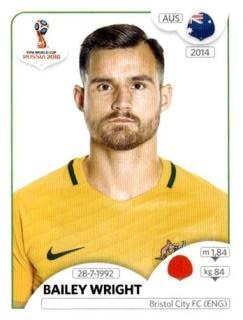 Bailey Wright – FIFA World Cup 2018 Russia, Nr. 217