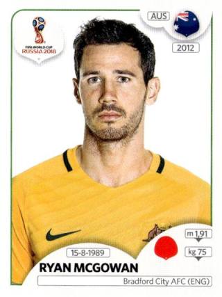 Ryan McGowan – FIFA World Cup 2018 Russia, Nr. 220