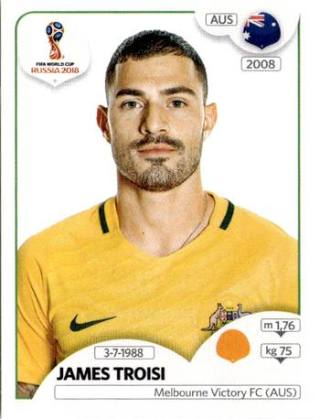 James Troisi – FIFA World Cup 2018 Russia, Nr. 223