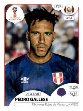 Pedro Gallese – FIFA World Cup 2018 Russia, Nr. 234