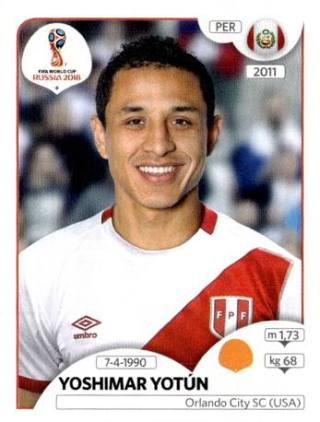 Yoshimar Yotún – FIFA World Cup 2018 Russia, Nr. 245