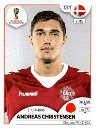 Andreas Christensen – FIFA World Cup 2018 Russia, Nr. 257