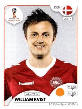 William Kvist – FIFA World Cup 2018 Russia, Nr. 263