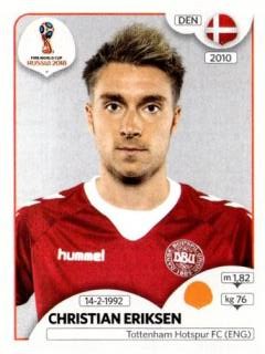 Christian Eriksen – FIFA World Cup 2018 Russia, Nr. 265