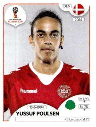 Yussuf Poulsen – FIFA World Cup 2018 Russia, Nr. 270