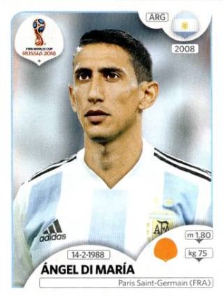 Ángel Di María – FIFA World Cup 2018 Russia, Nr. 283