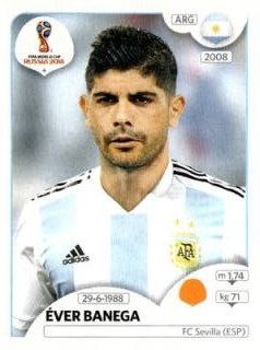 Éver Banega – FIFA World Cup 2018 Russia, Nr. 285
