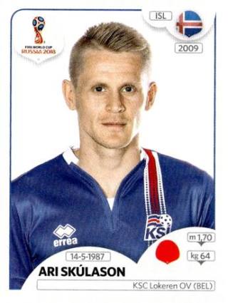 Ari Freyr Skúlason – FIFA World Cup 2018 Russia, Nr. 298