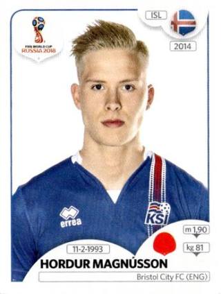 Hörður Björgvin Magnússon – FIFA World Cup 2018 Russia, Nr. 300